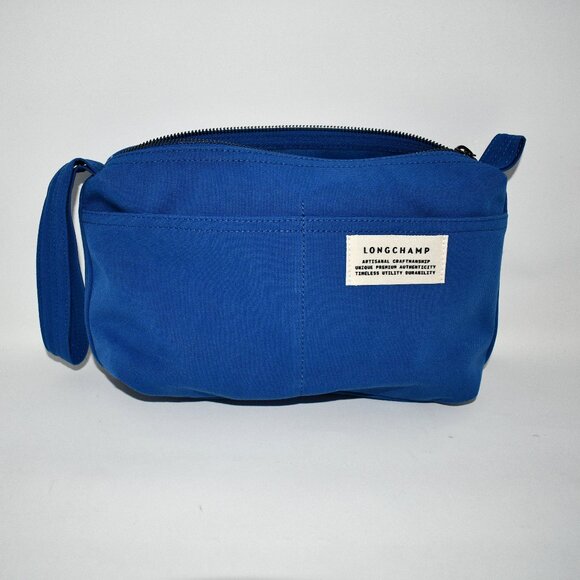 Longchamp Handbags - Longchamp Le Pliage Worker Pouch in Atlantic #30054HINM01 NWT